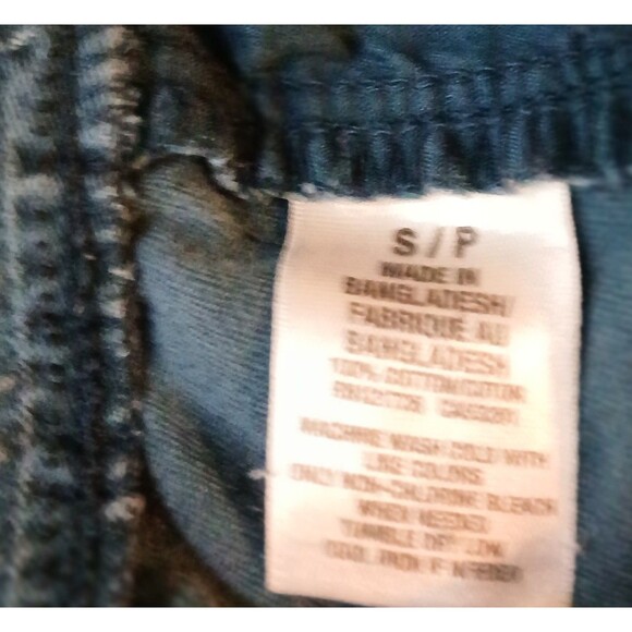 Aeropostale Jogger Pants Small Blue Washed Pull On Cotton Streetwear Tapered EUC - Picture 8 of 9